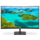 Monitorius Philips 271E1SCA/00 27 colių, VA, FHD, lenktas, 4 ms, 250 cd/m², 75 Hz, juodas