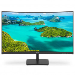 Monitorius Philips 271E1SCA/00 27 colių, VA, FHD, lenktas, 4 ms, 250 cd/m², 75 Hz, juodas