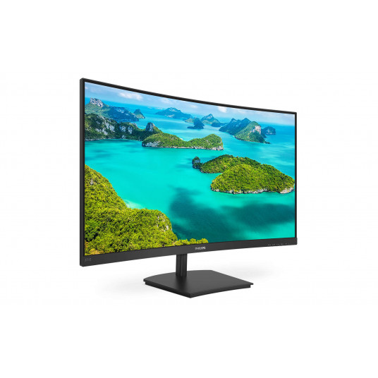 Monitorius Philips 271E1SCA/00 27 colių, VA, FHD, lenktas, 4 ms, 250 cd/m², 75 Hz, juodas