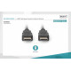 „Digitus“ didelės spartos HDMI kabelis su Ethernet AK-330114-020-S juodas, HDMI į HDMI, 2 m