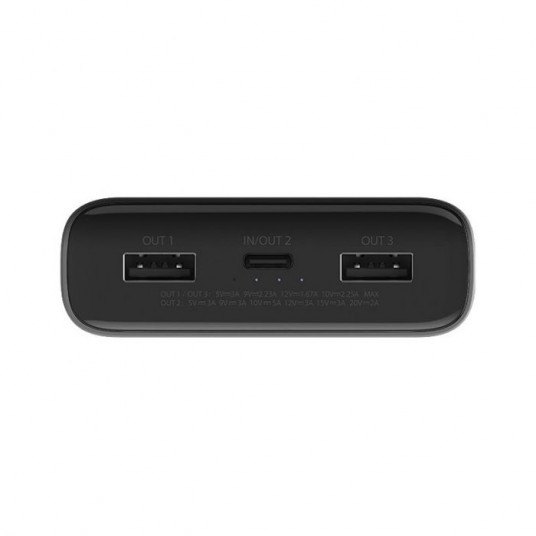 Išorinė baterija Xiaomi Mi 50W 20000mAh Black
