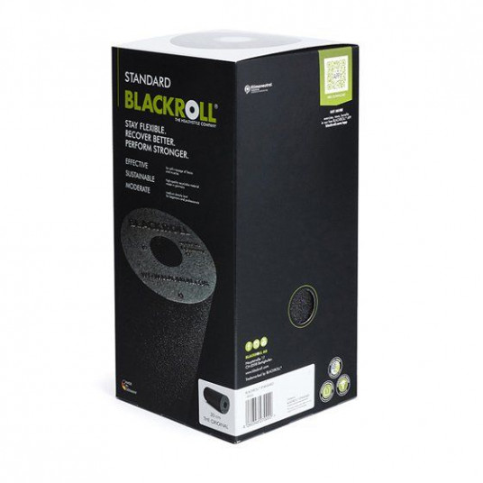 Masažo ritinėlis Blackroll Standard, juodas