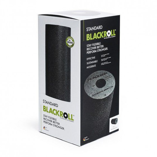 Masažo ritinėlis Blackroll Standard, juodas