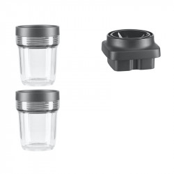 Indeliai su peiliuko įtaisu KitchenAid 5KSB2040BBB (2x200ml)