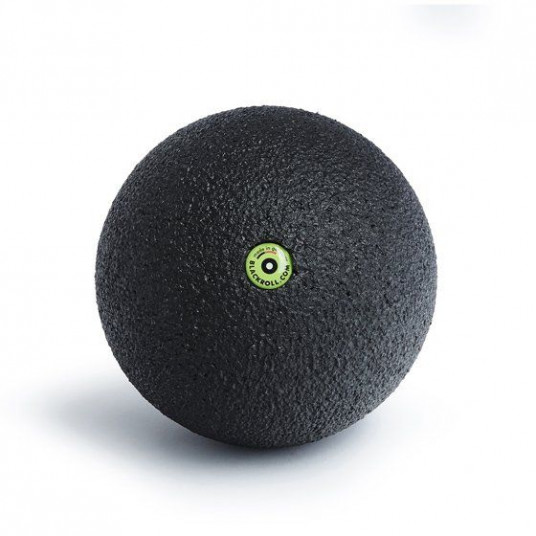 Masažo kamuolys Blackroll 12 cm, juodas