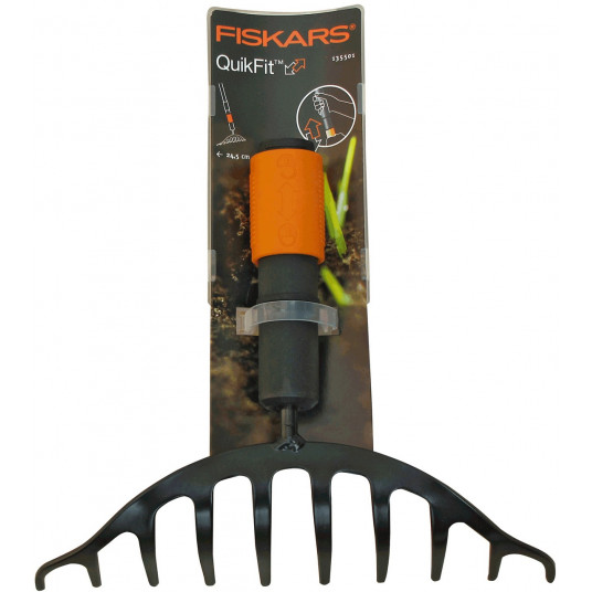 Grėblys rožynams Fiskars QuikFit (1000651)