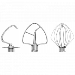 Plaktuvas, tešlos kablys, plakiklis KitchenAid 5KSM5TH3PSS