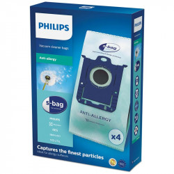 Dulkių siurblių maišeliai Philips FC8022/04 s-bag, 4 vnt.