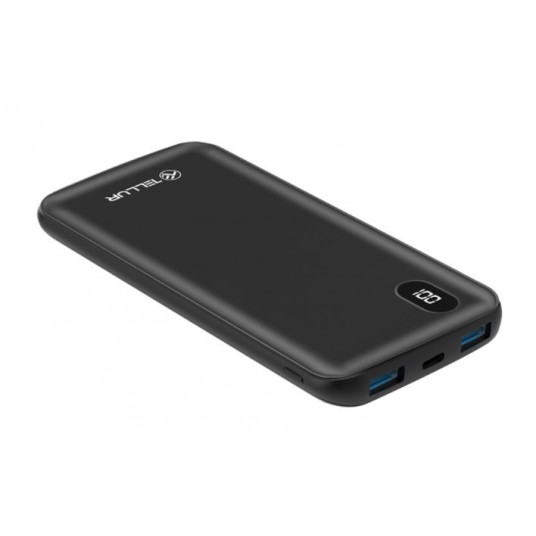 Tellur Power Bank PD100 10000mAh juodas