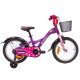 Vaikiškas dviratis 4KIDS Bubble 16" dydis 10" (25.5 cm) (aliuminis, violetinė)