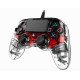 Žaidimų pultelis Nacon Illuminated Compact Controller PS4, Wired, Light Red