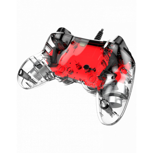 Žaidimų pultelis Nacon Illuminated Compact Controller PS4, Wired, Light Red