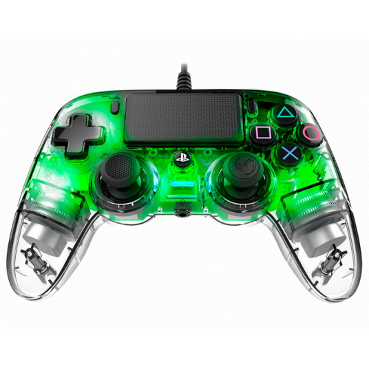 Žaidimų pultelis Nacon Illuminated Compact Controller PS4, Wired, Light Green
