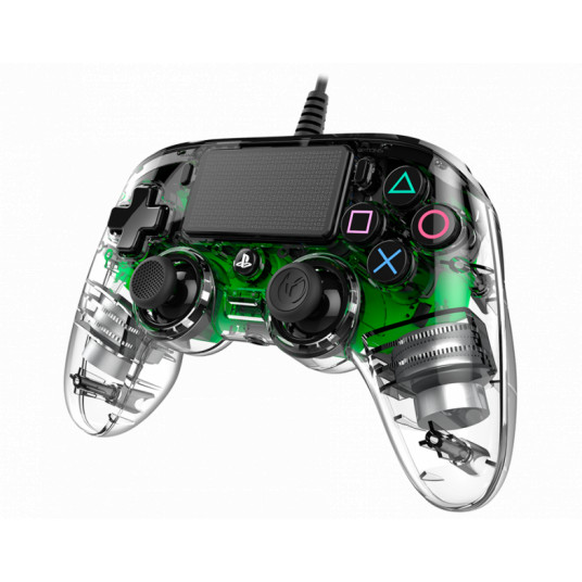 Žaidimų pultelis Nacon Illuminated Compact Controller PS4, Wired, Light Green