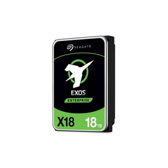 SEAGATE EXOS X18 18TB SATA 7200rpm 256MB talpykla 512e/4kn Helium Fast Format BLK