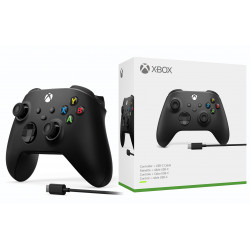 Pultelis Xbox series S/X Carbon Black su USB-C laidu 1V8-00015