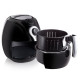 Karšto oro gruzdintuvė Tristar Crispy XL Black, Silver, 1500 W W, 3.2 L
