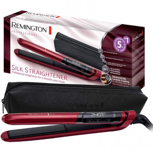 Plaukų tiesinimo žnyplės Remington S9600 Silk