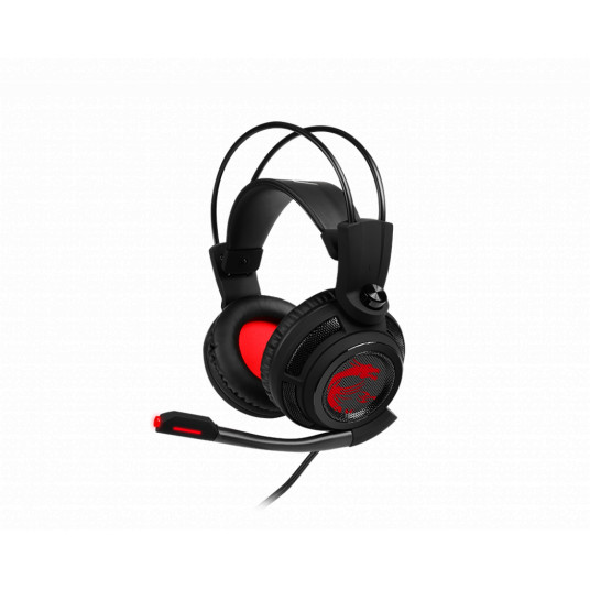 Ausinės MSI DS502, Laidinis, Juodas