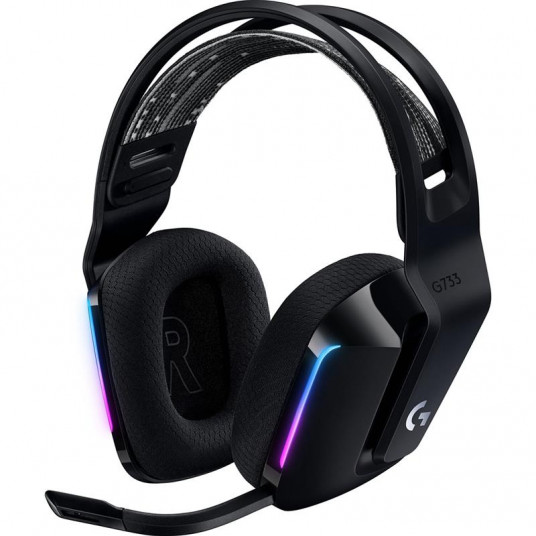 Ausinės Logitech G733 Lightspeed Black