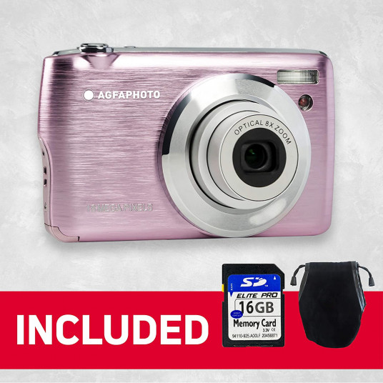 Skaimeninis fotoaparatas AgfaPhoto DC8200 Pink
