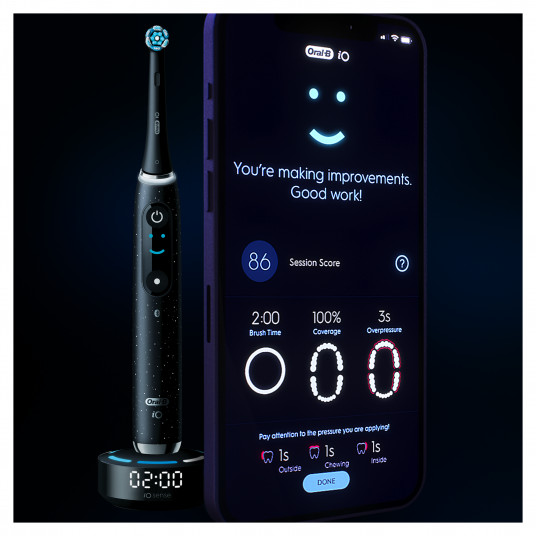 Dantų šepetėlis Oral-B iOM10.1B4.2AD Cosmic Black
