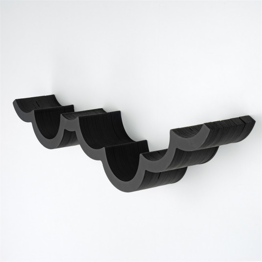 Tualetinio popieriaus lentynėlė Hanah Home WC018 - Juodas