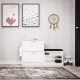 Batų spintelė Hanah Home Trend - Balta