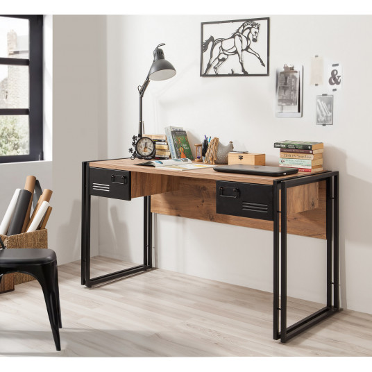 Stalas Hanah Home Cosmo Siesta - Atlanto pušis, juoda
