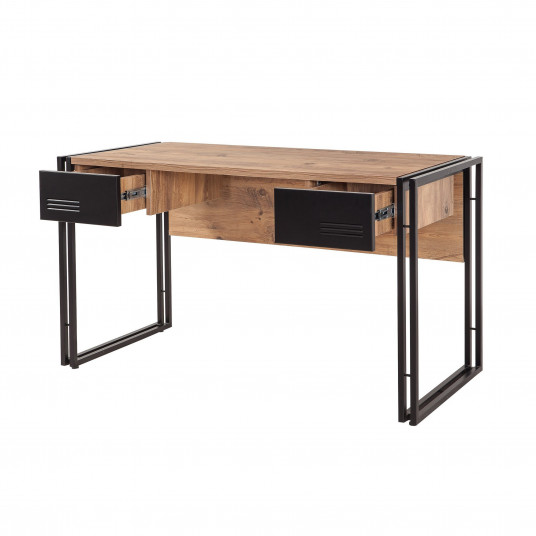 Stalas Hanah Home Cosmo Siesta - Atlanto pušis, juoda