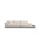 Sofa Hanah Home Line With Side Table - Smėlio spalvos