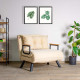 Miegamas fotelis - lova Hanah Home Sando Single - Kremas