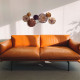Metalinė dekoracija Wallxpert Astrid - CH102-2 - Daugiaspalvis