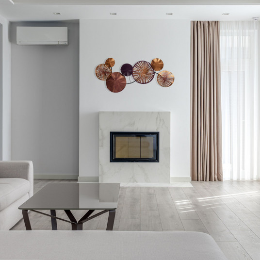 Metalinė dekoracija Wallxpert Astrid - CH102-2 - Daugiaspalvis