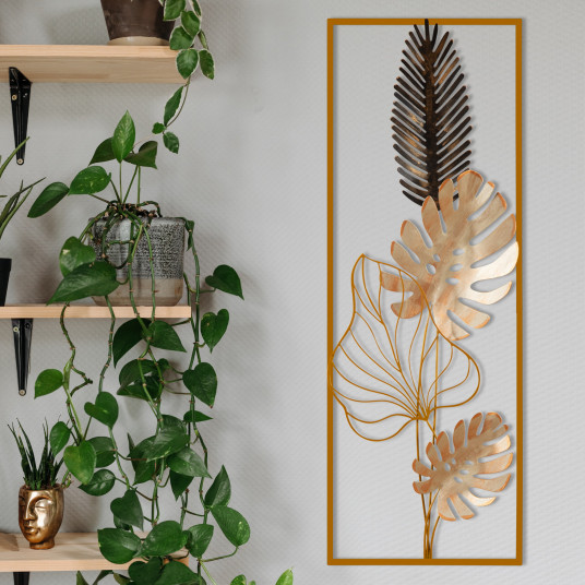 Metalinė dekoracija Wallxpert Nazo - CH126-2 - Daugiaspalvis