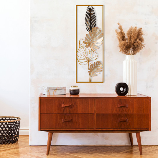 Metalinė dekoracija Wallxpert Nazo - CH126-2 - Daugiaspalvis