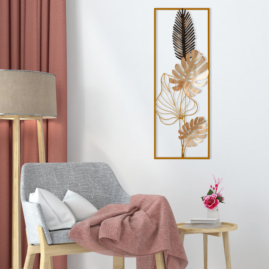 Metalinė dekoracija Wallxpert Nazo - CH126-2 - Daugiaspalvis