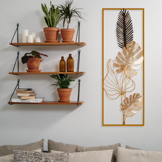 Metalinė dekoracija Wallxpert Nazo - CH126-2 - Daugiaspalvis