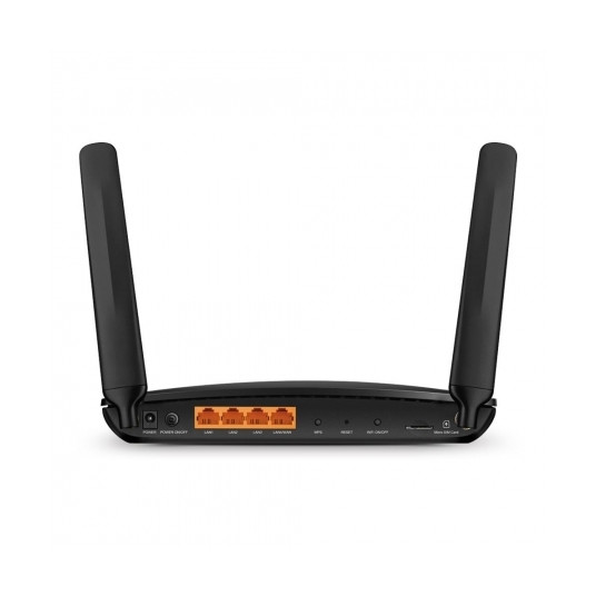 Maršrutizatorius TP-LINK 4G+ LTE Router Archer MR600 802.11ac, 300+867 Mbit/s, 10/100/1000 Mbit/s, Ethernet LAN (RJ-45) prievadai 3, 4G, Antenos tipas 2x Nuimamas6, LTE