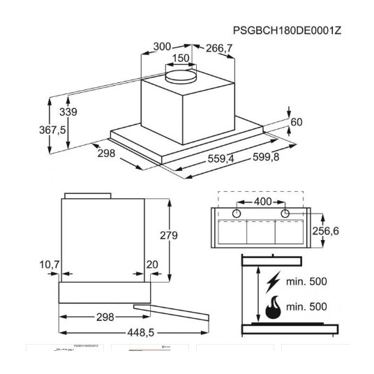Gartraukis Electrolux LFP536X