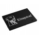 SSD|KINGSTON|KC600|1TB|SATA 3.0|TLC|Rašymo greitis 520 MB/sek|Nuskaitymo greitis 550 MB/sek|2,5"|MTBF 1000000 valandų|SKC600/1024G