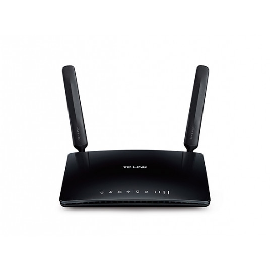 Bevielio tinklo įranga TP-LINK 4G LTE Router Archer MR200 802.11ac, 300+433 Mbit/s, 10/100 Mbit/s, Ethernet LAN (RJ-45) prievadai 3, 4G, Antenos tipas 2xNuimamos antenos, LTE cat 4