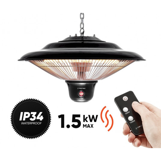 Anglies pluošto infraraudonųjų spindulių šildytuvas TROTEC IR 1500 SC