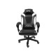 Žaidimų kėdė Fury Avenger M, Black/White