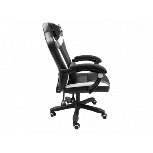 Žaidimų kėdė Fury Avenger M, Black/White