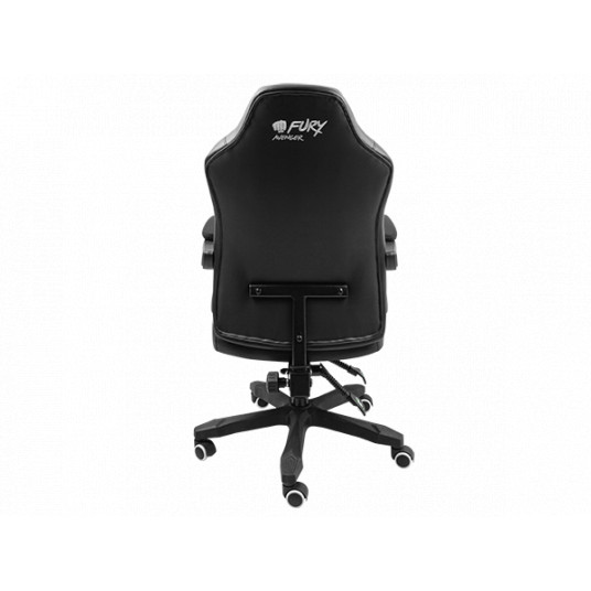 Žaidimų kėdė Fury Avenger M, Black/White