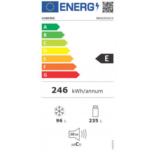 Šaldytuvas Gorenje NRK6202AC4