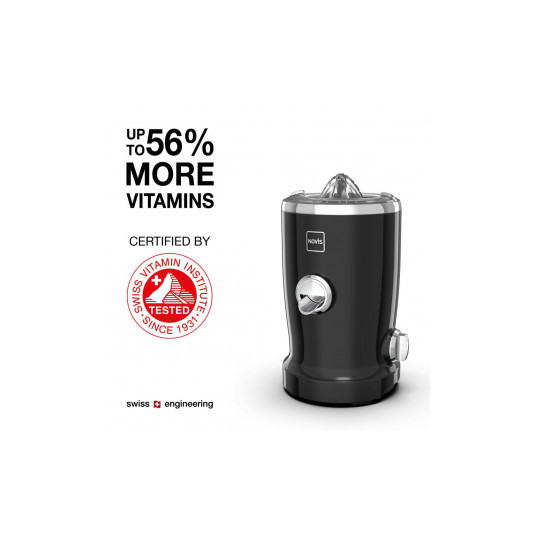 Sulčiaspaudė NOVIS Vita Juicer S1, juoda
