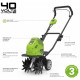 Kultivatorius Greenworks G40TL (be baterijos ir įkroviklio)