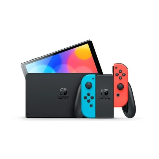 Žaidimų konsolė Nintendo Switch OLED Neon